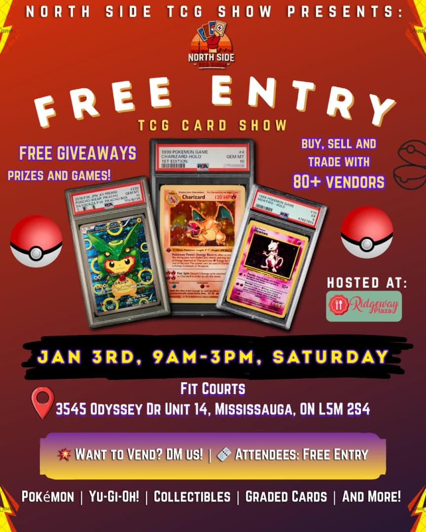 Northside TCG  Pokmon & Trading Card Show | Treasure