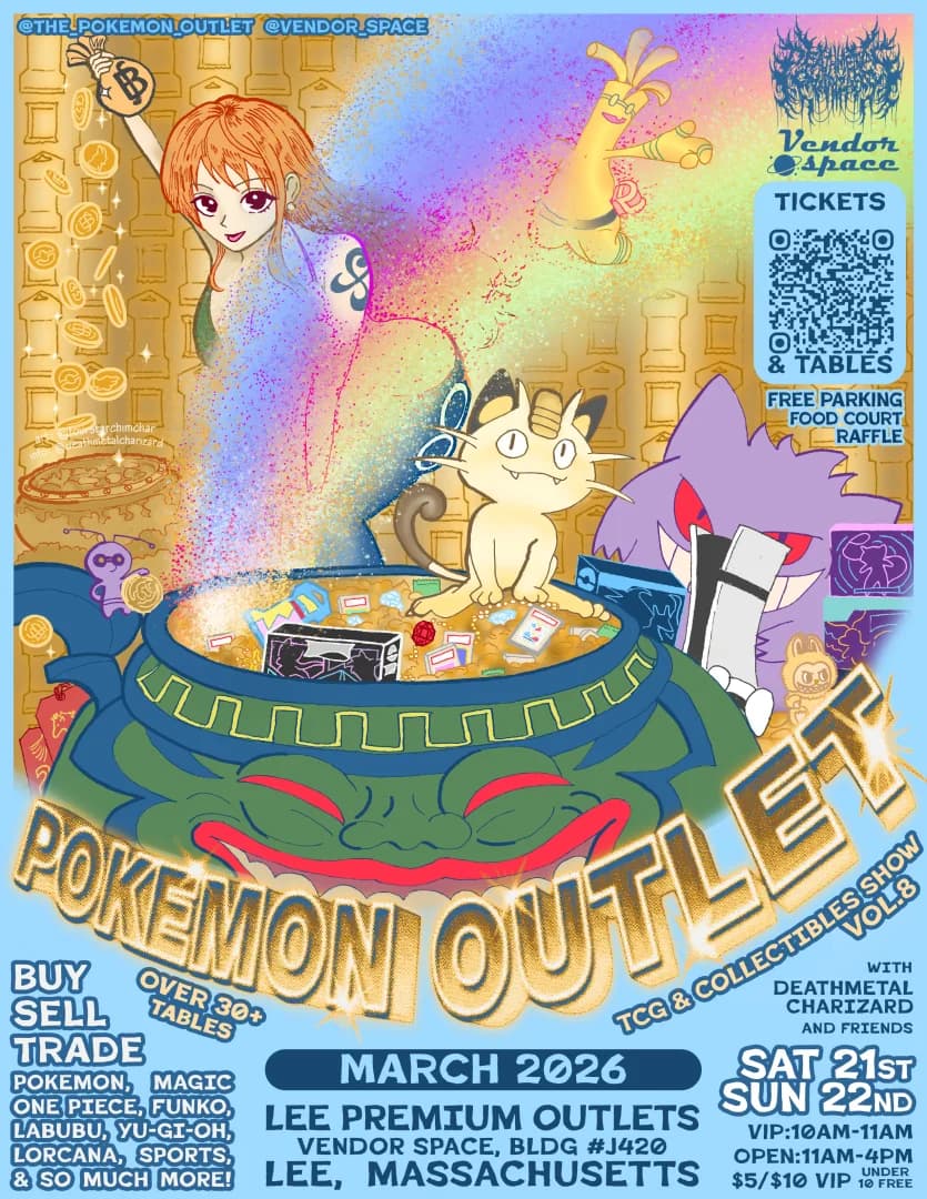Pokemon Outlet Card Show 8! - March | Treasure