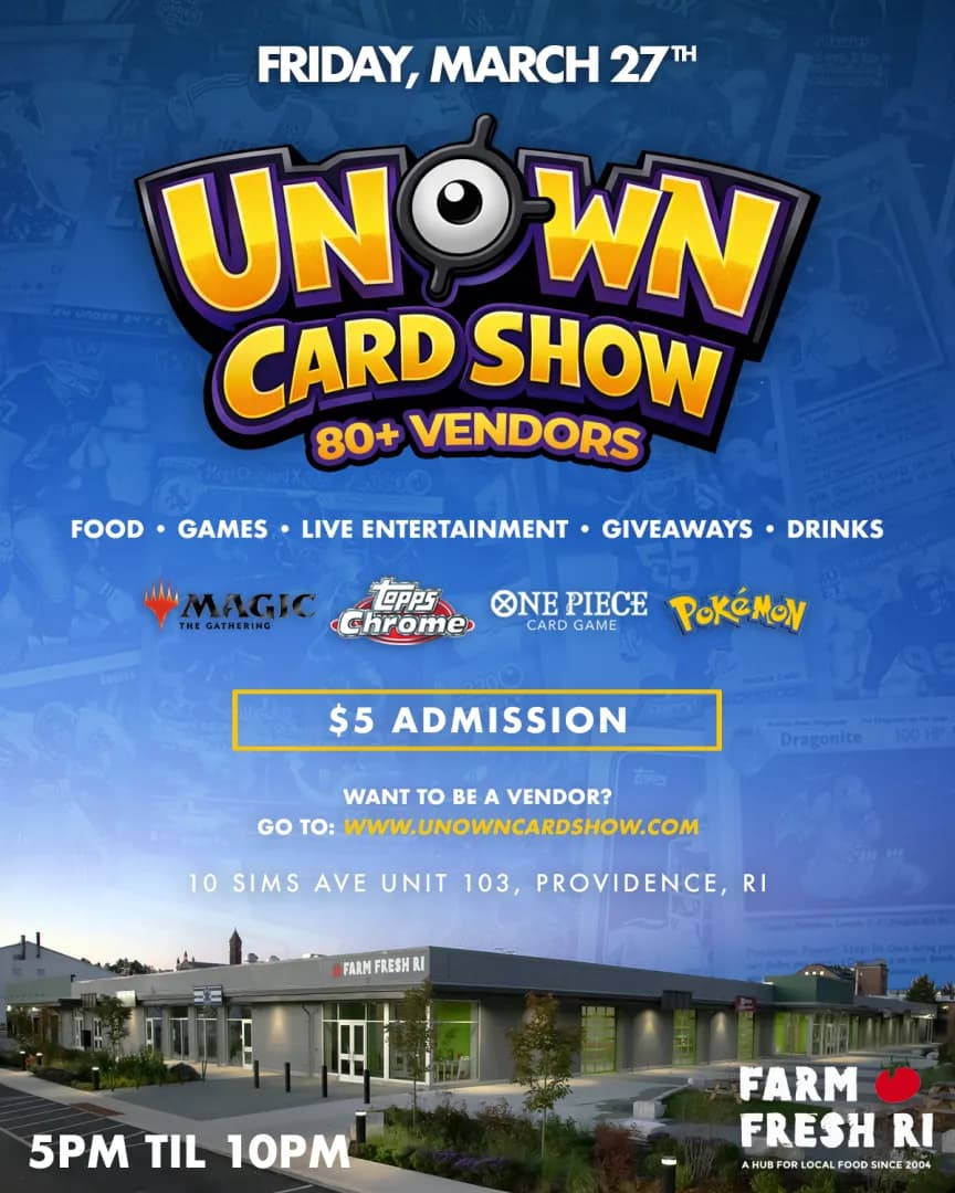 Unown Card Show @ Farm Fresh: Every Last Friday. | Treasure