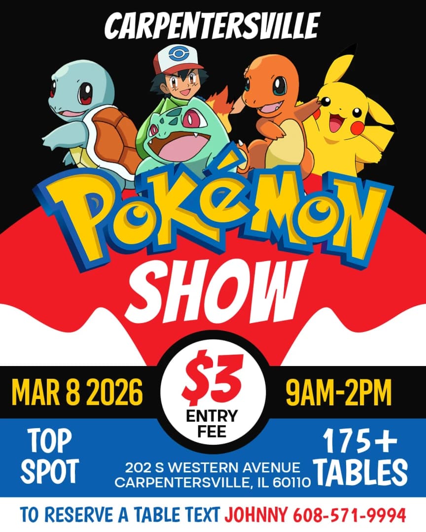 Pokemon/TCG Only Card Show | Treasure