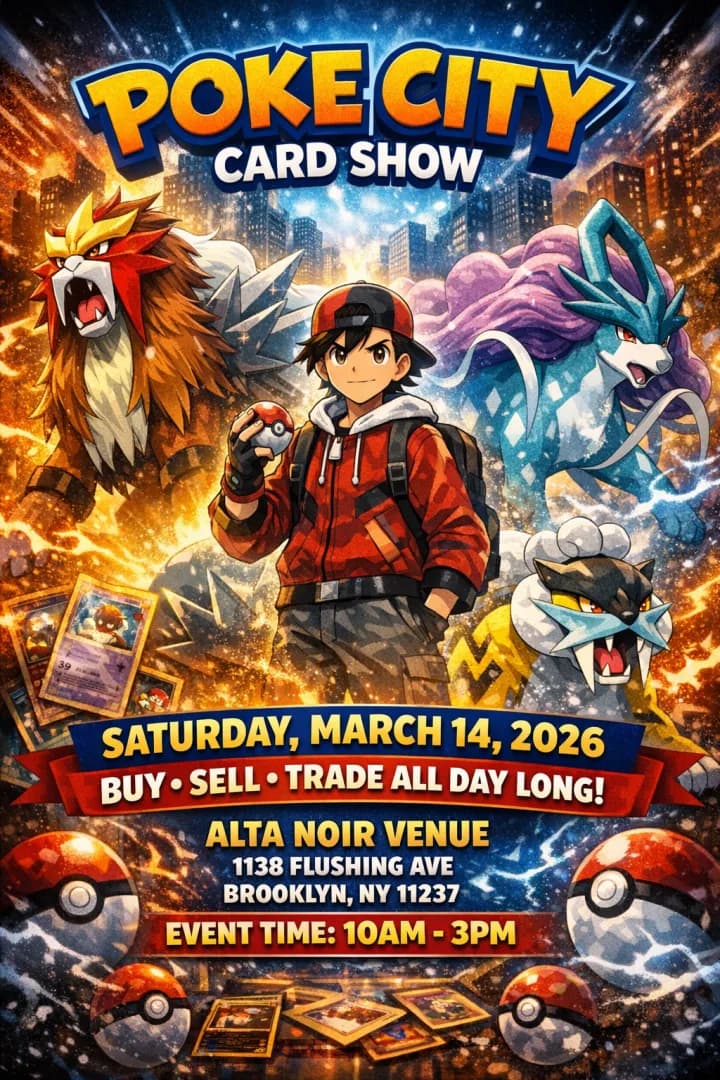 Poke City Card Show | Treasure