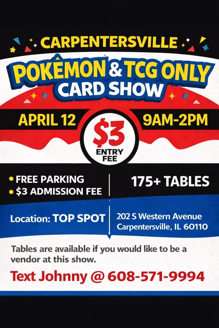 POKEMON & TCG ONLY CARD SHOW
