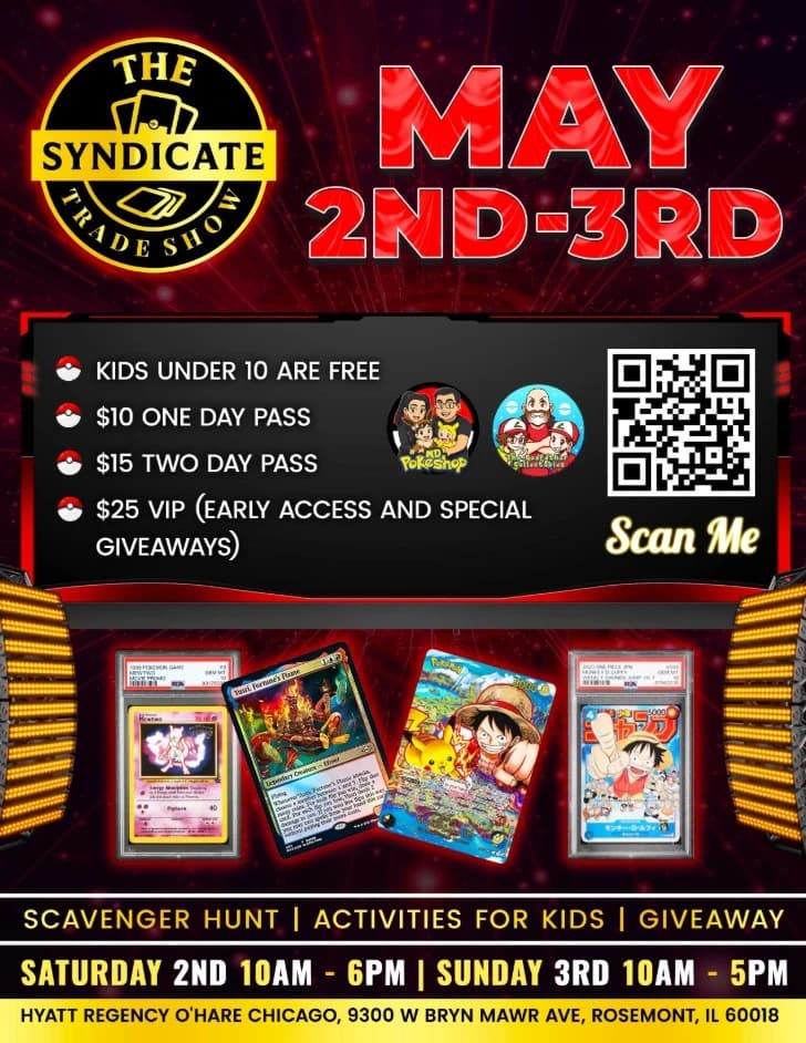 chicago pokemon card show Chicago Syndicate Trade Show