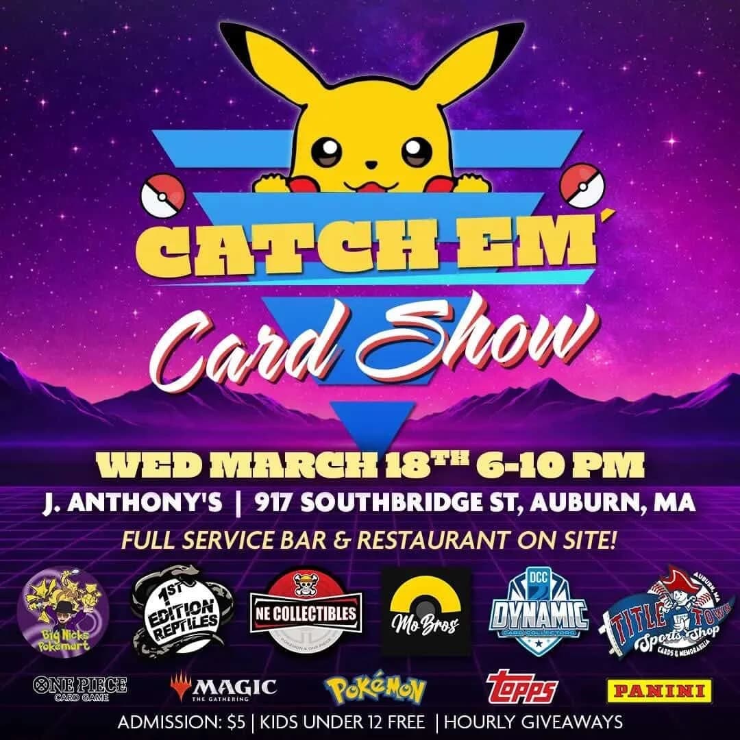 CATCH EM' CARD SHOW March 2026 | Treasure