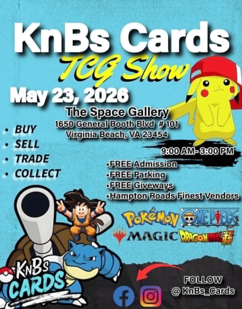 KnBs Cards TCG Show | Treasure