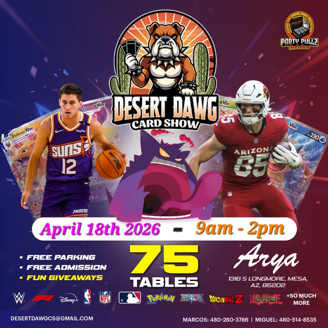 Desert Dawg April Card Show | Treasure