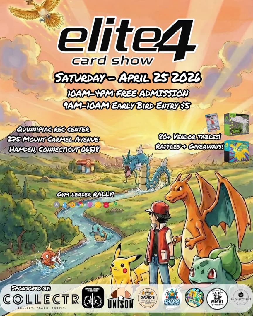 Elite 4 Card Show April 25, 2026 | Treasure