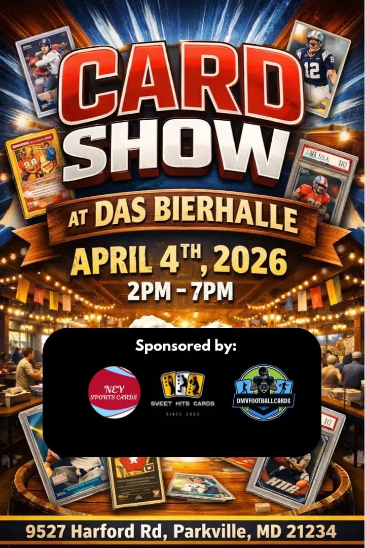 SPORTS CARD ONLY SHOW AT DAS BIERHALLE PARKVILLE | Treasure