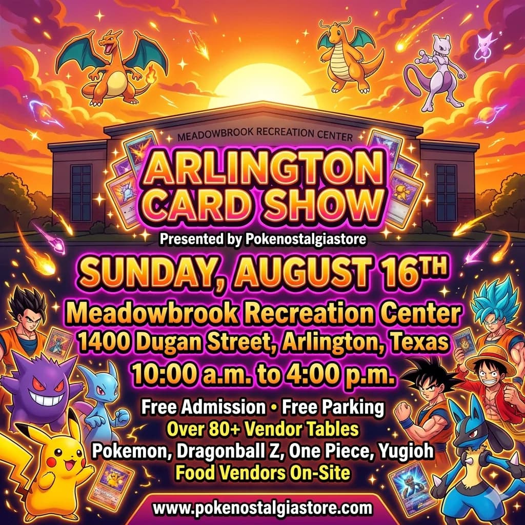 Arlington Card Show (August 16, 2026) | Treasure