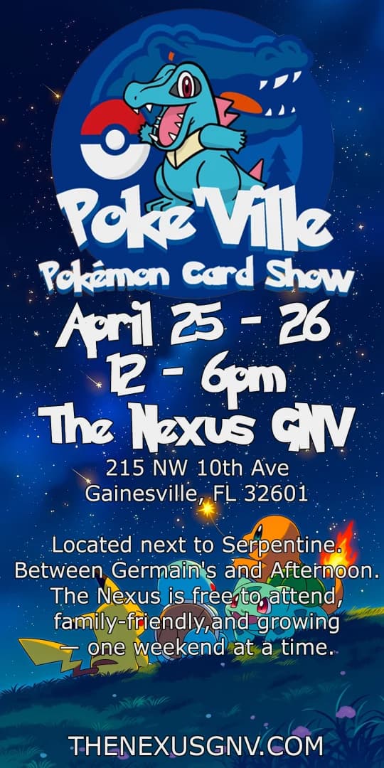 Poke'Ville Card Show (Sat/Sun) <- AT NEW LOCATION | Treasure