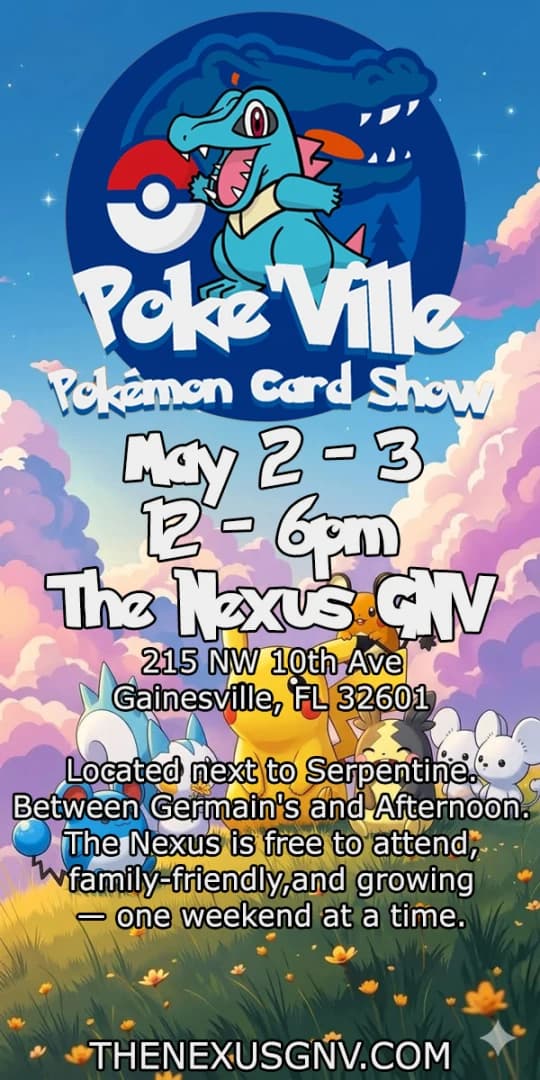Poke'Ville Card Show (Sunday) | Treasure