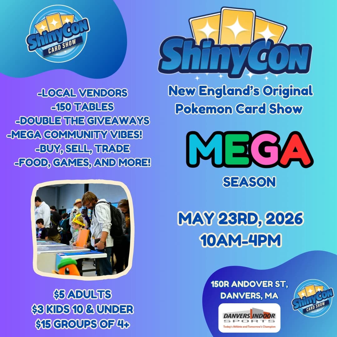 ShinyCon MEGA SEASON Pokemon Card Show | Treasure