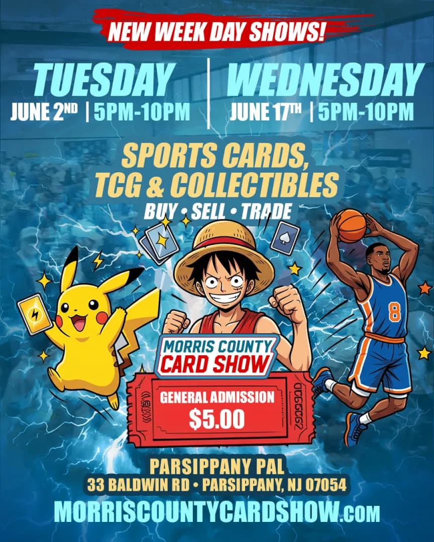 Morris County Card Show | Treasure
