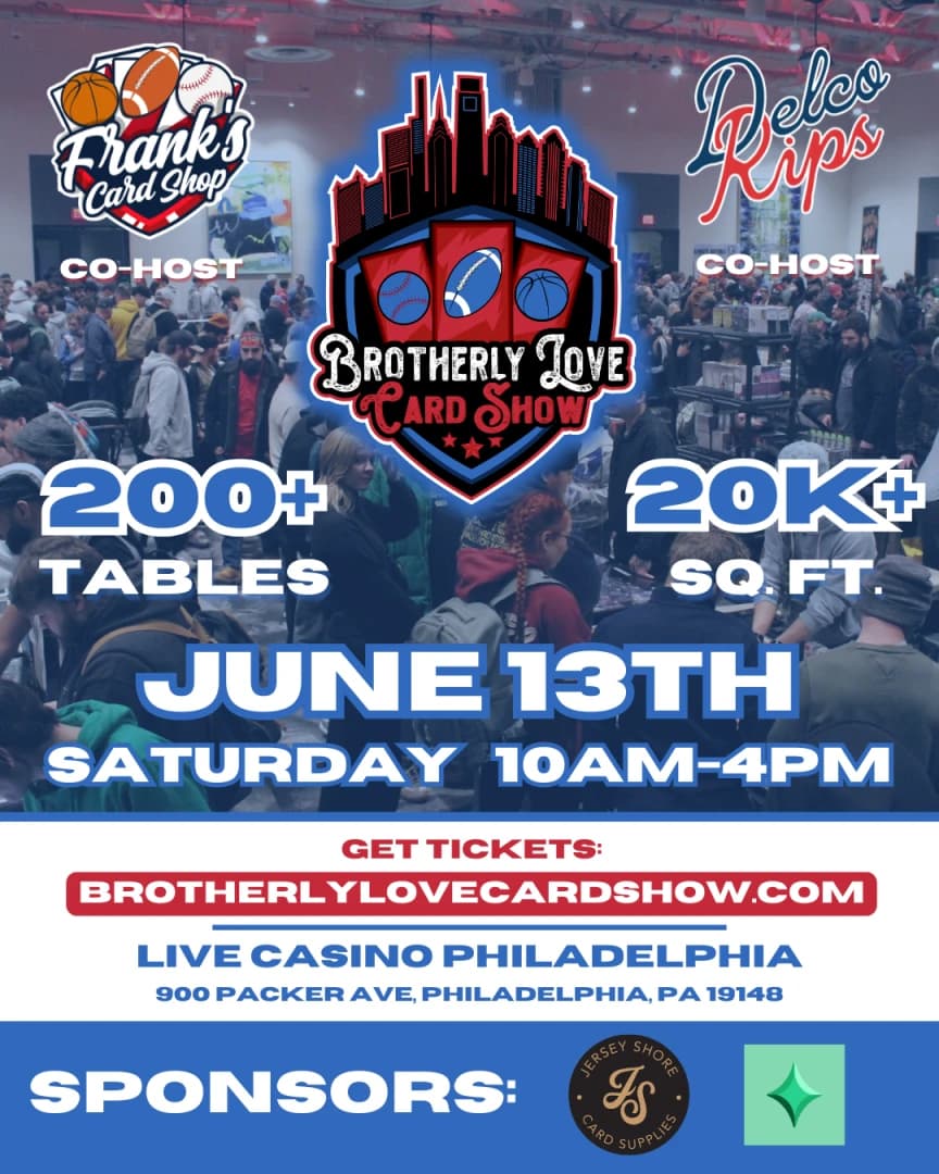 pokemon card show philadelphia Brotherly Love Card Show