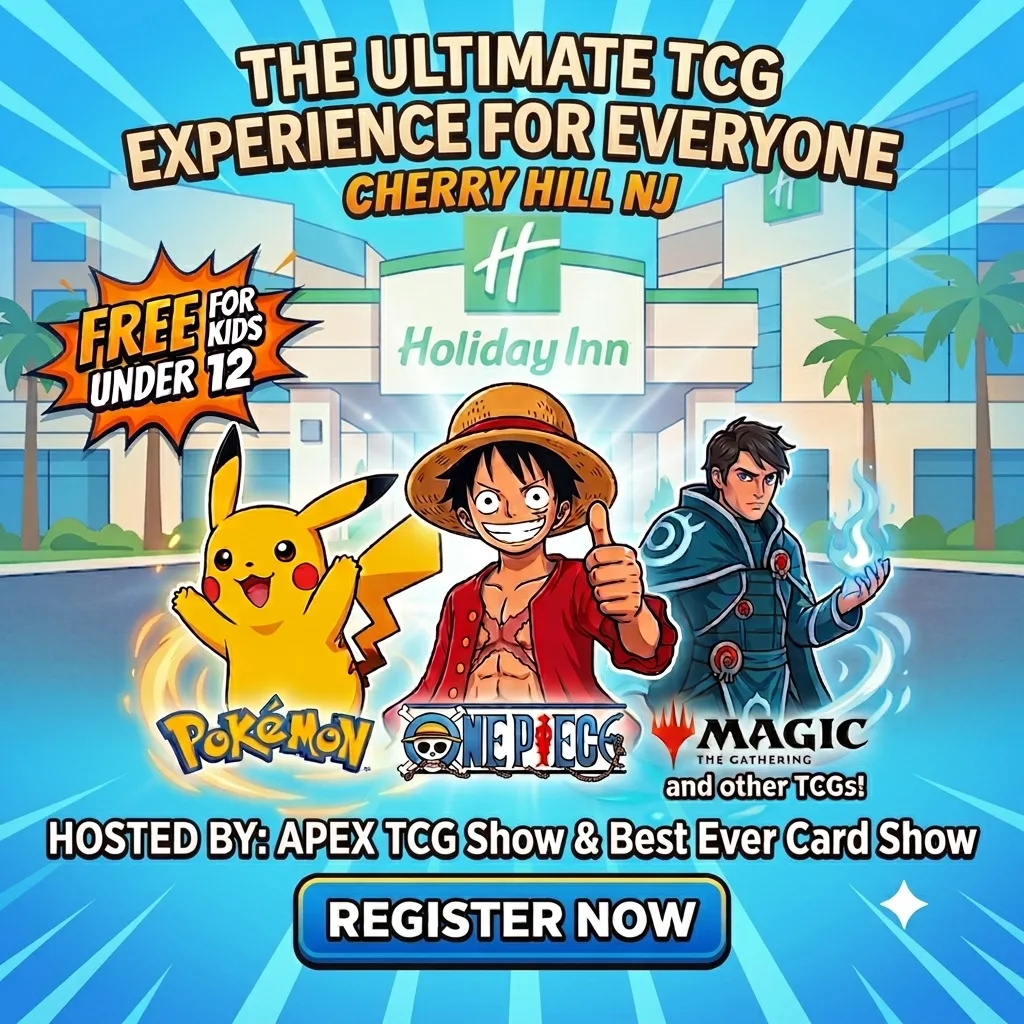 Apex TCG Show - Cherry Hill, NJ event poster — Cherry Hill Township, NJ