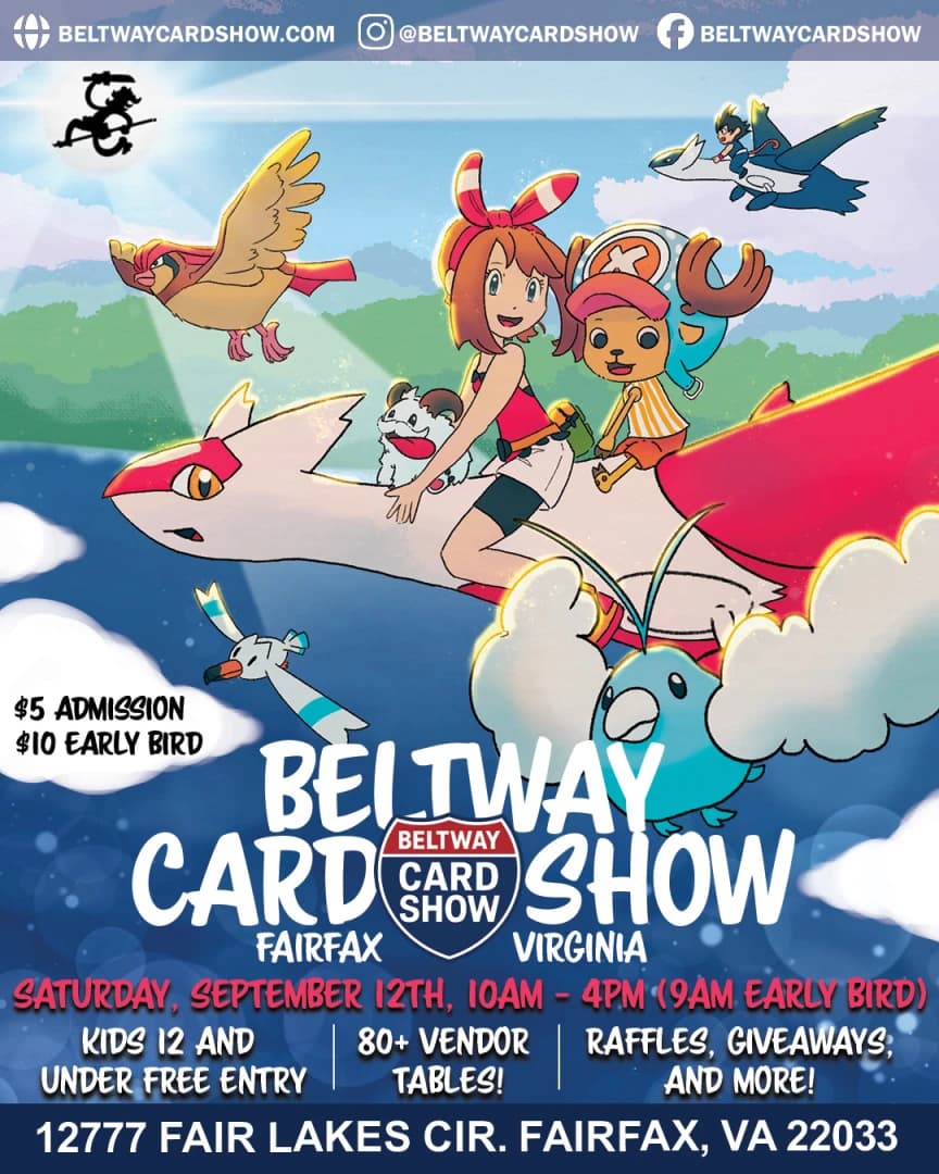 Beltway Card Show @ Fairfax, VA event poster — Fairfax, VA