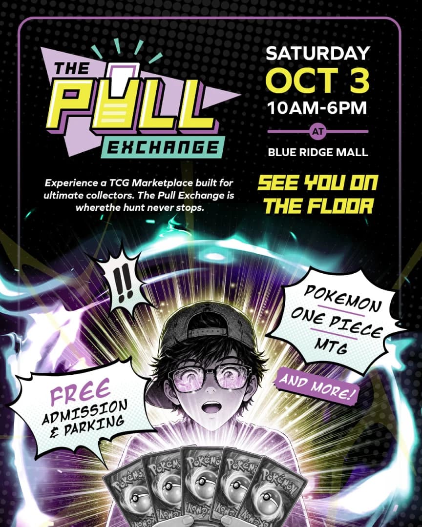 The Pull Exchange - Blue Ridge Mall event poster — Hendersonville, NC