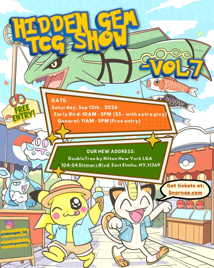 Hidden Gem TCG Show - VOL.7 event poster