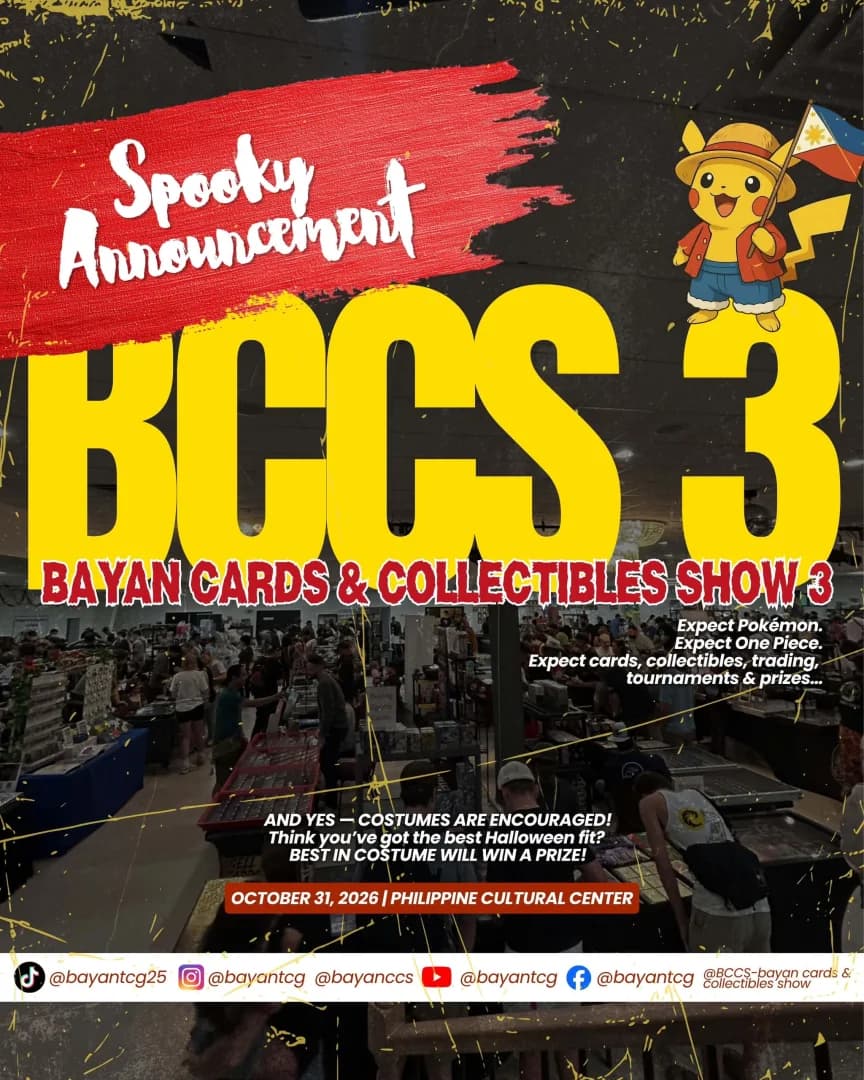BAYAN CARDS & COLLECTIBLE SHOW 3 event poster — Virginia Beach, VA