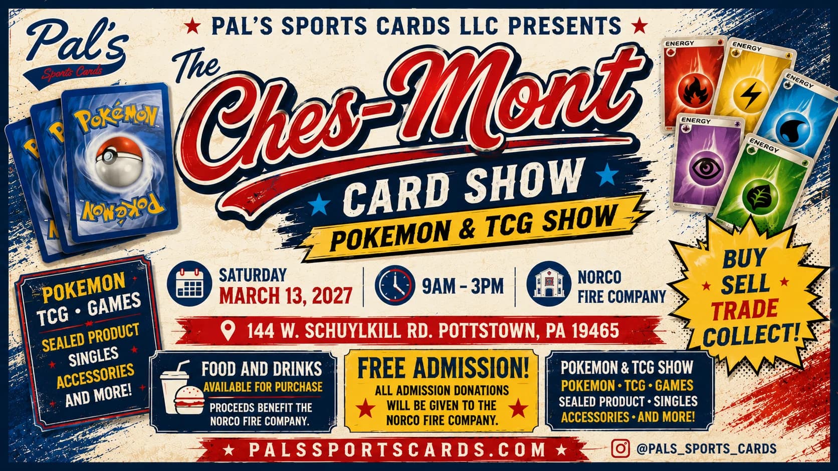 The Ches-Mont Card Show - Pokemon & TCG Only! | Treasure