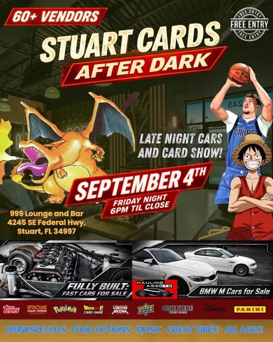 Stuart After Dark - September 4th event poster — Stuart, FL