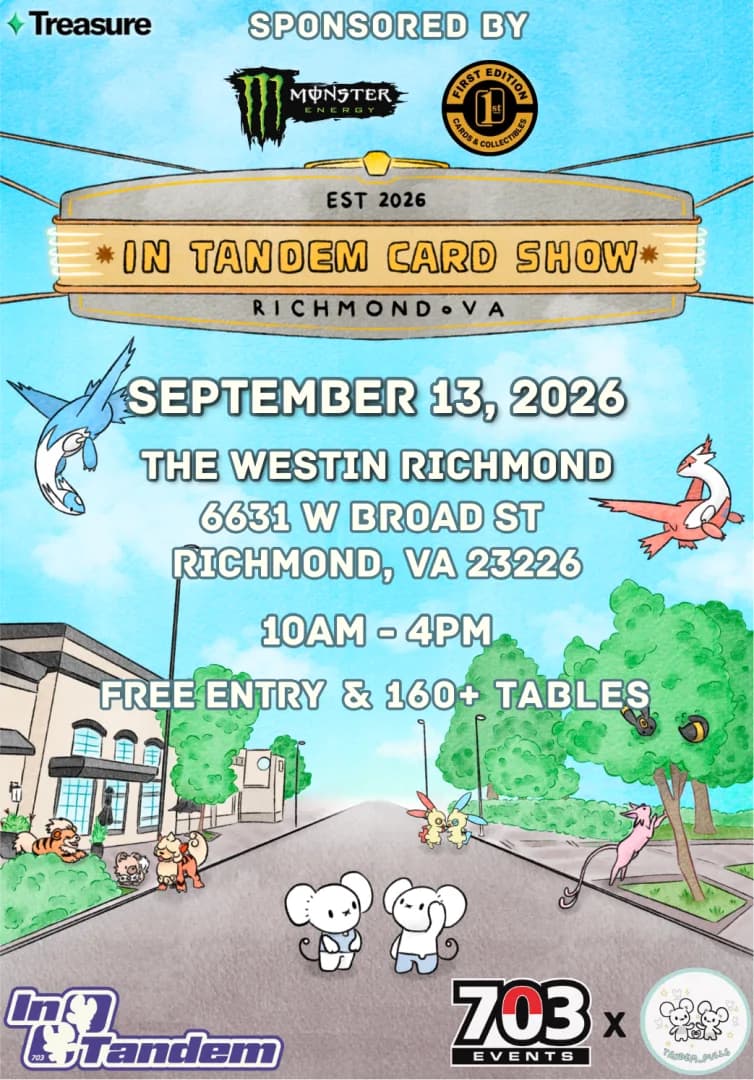 In Tandem Card Show | Tandem Pulls X 703 Events poster