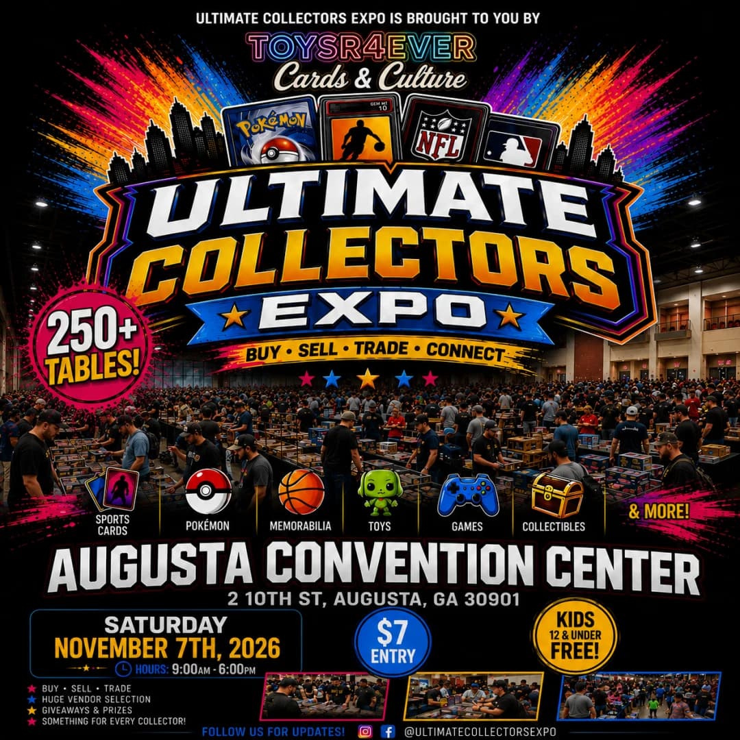 Ultimate Collectors Expo event poster — Augusta, GA