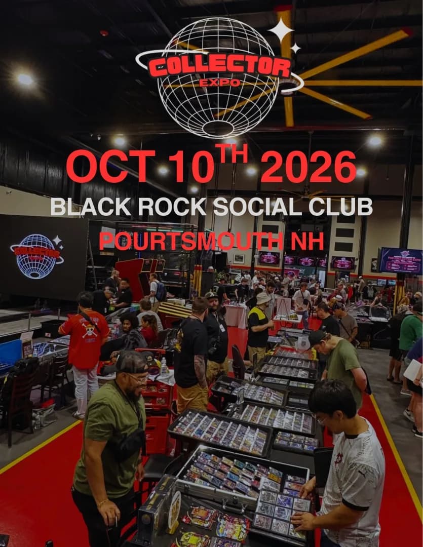 The Collector Expo - Portsmouth New Hampshire Saturday October 10th 2026 event poster — Portsmouth, NH