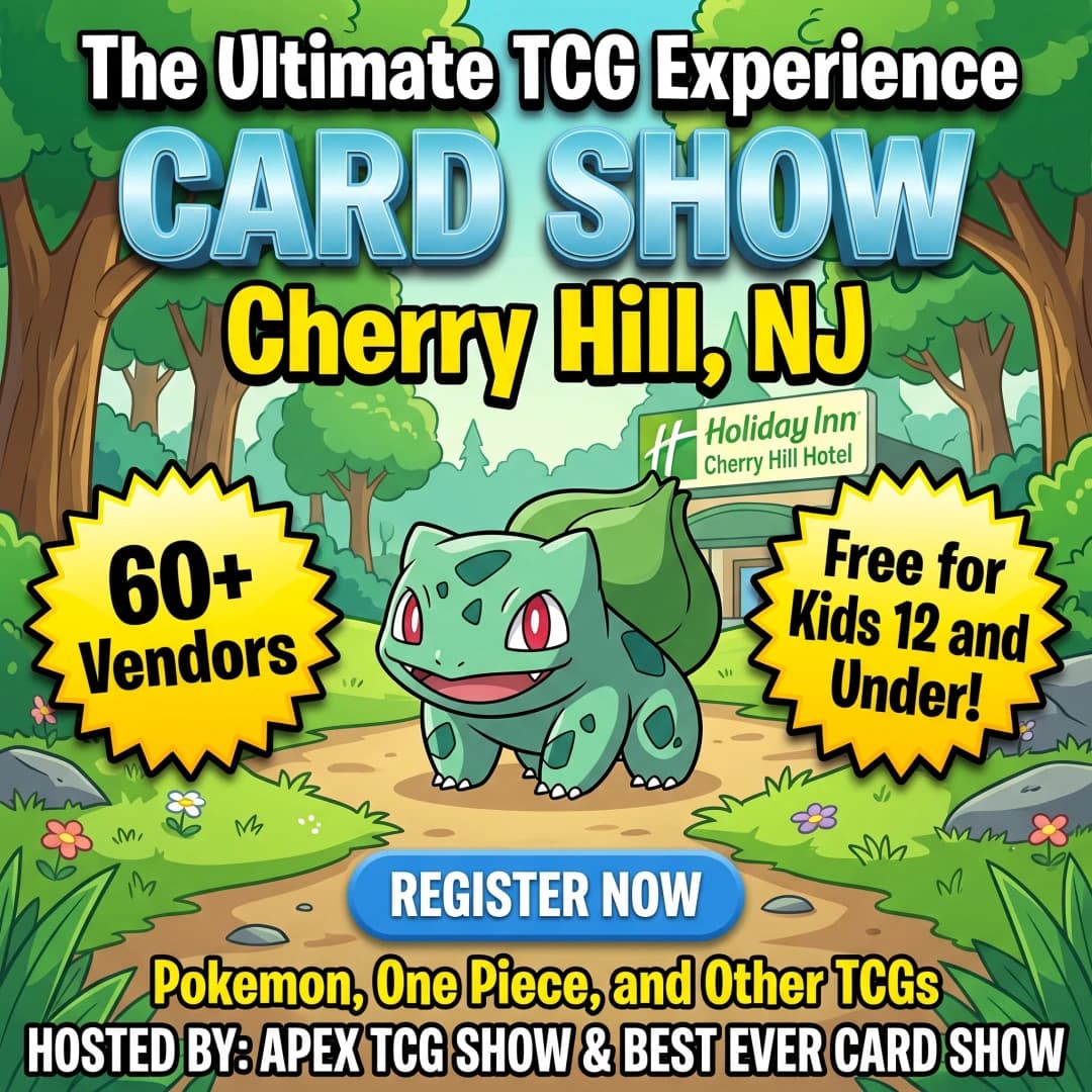 Apex TCG Card Show - Cherry Hill, NJ poster
