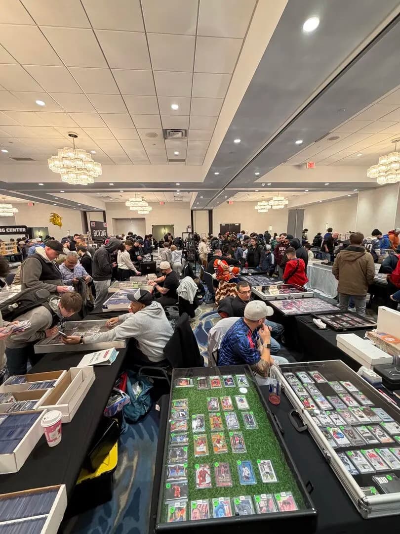 The Best Flippin' Card Show Monthly Mixer (Holiday Edition) event poster — Woburn, MA