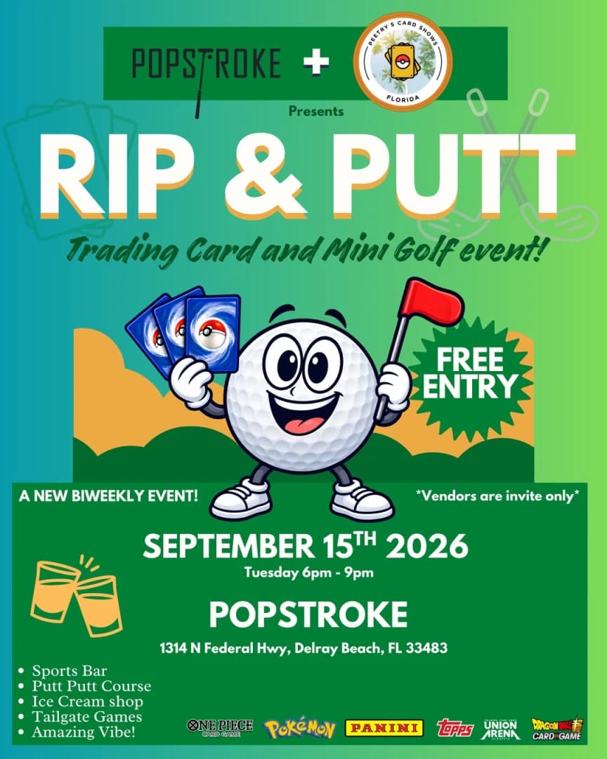 Rip & Putt - Delray event poster — Delray Beach, FL