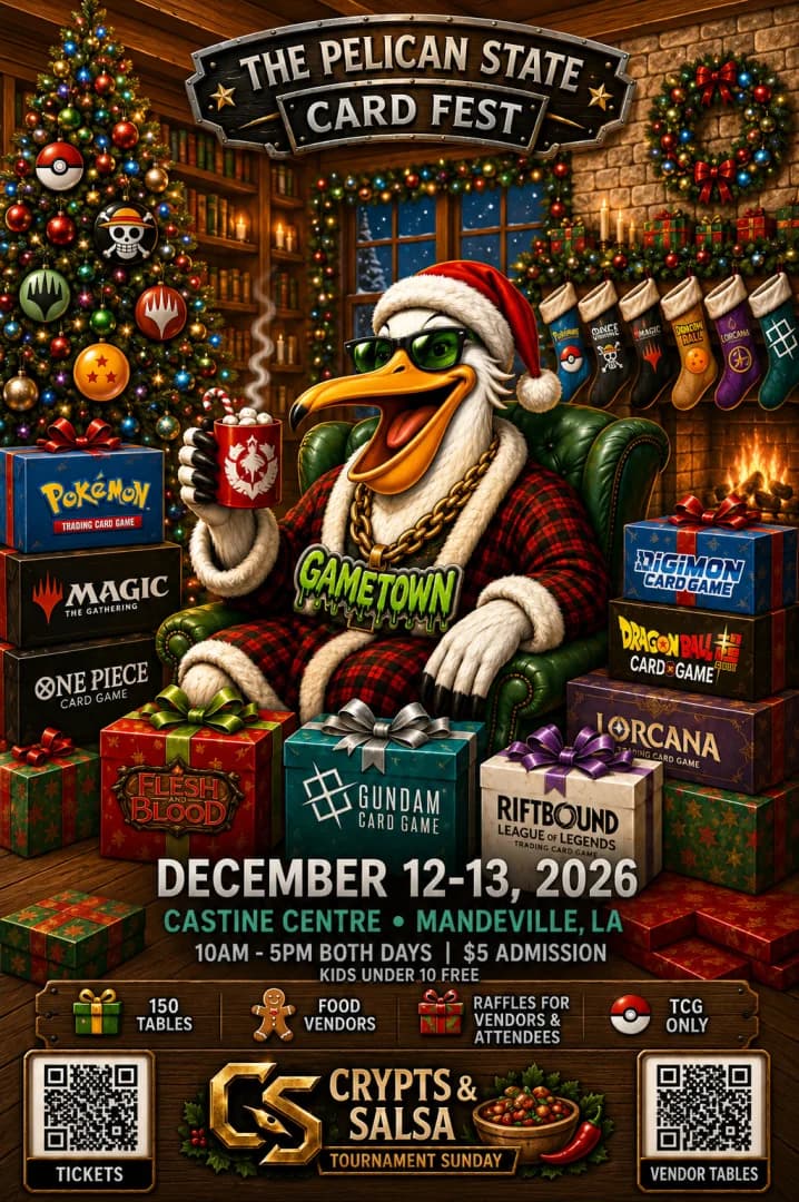 THE PELI event poster — Mandeville, LA
