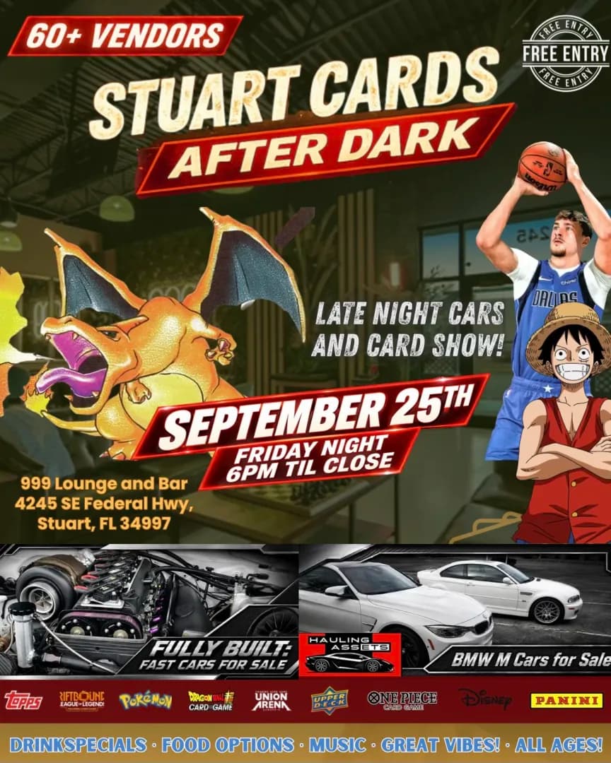 Stuart After Dark - September 25th event poster — Stuart, FL
