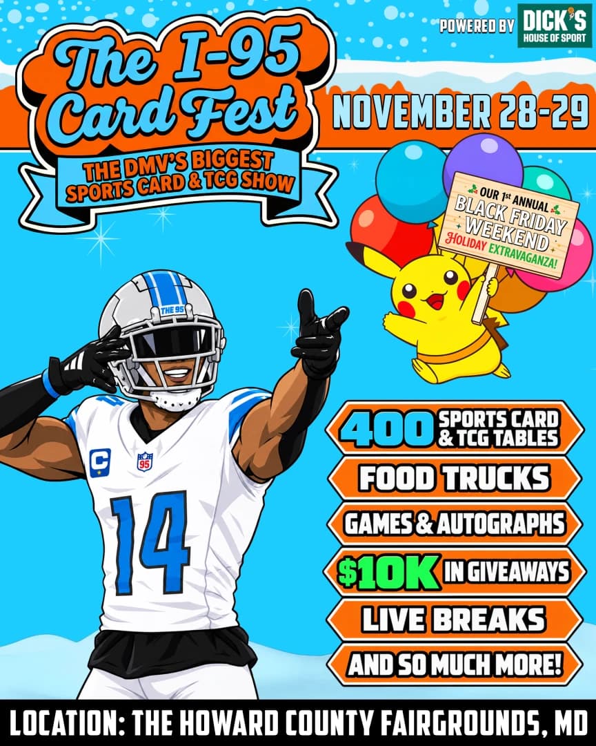 The I-95 Card Fest: Black Friday Weekend! event poster