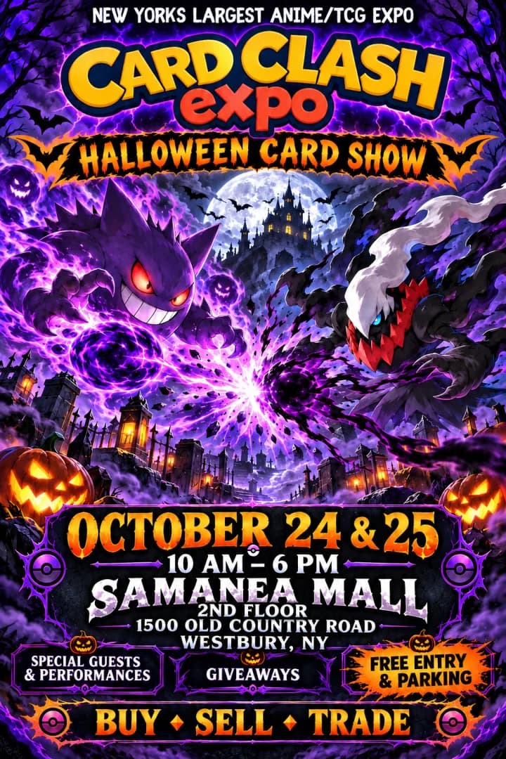 Card Clash Expo  event poster — Westbury, NY