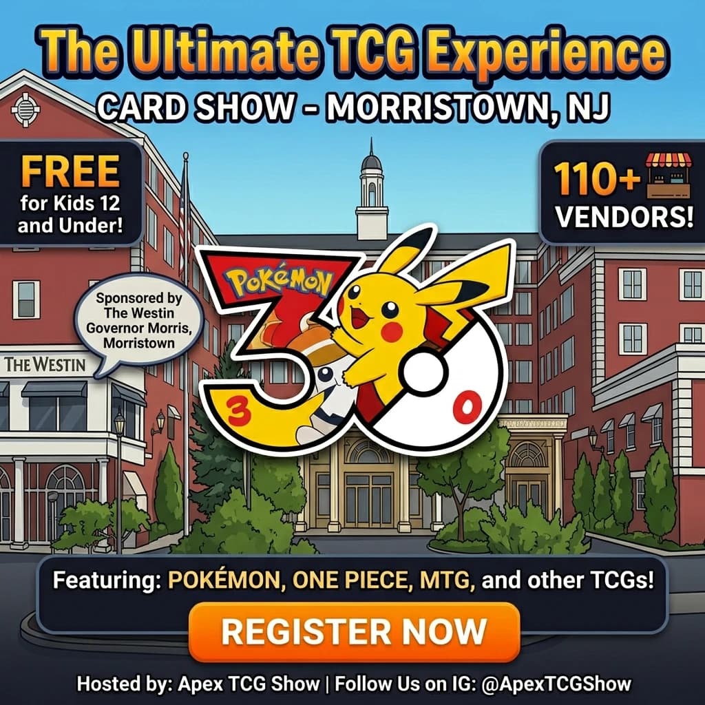 Apex TCG Show - Morristown, NJ [Oct 17th] poster