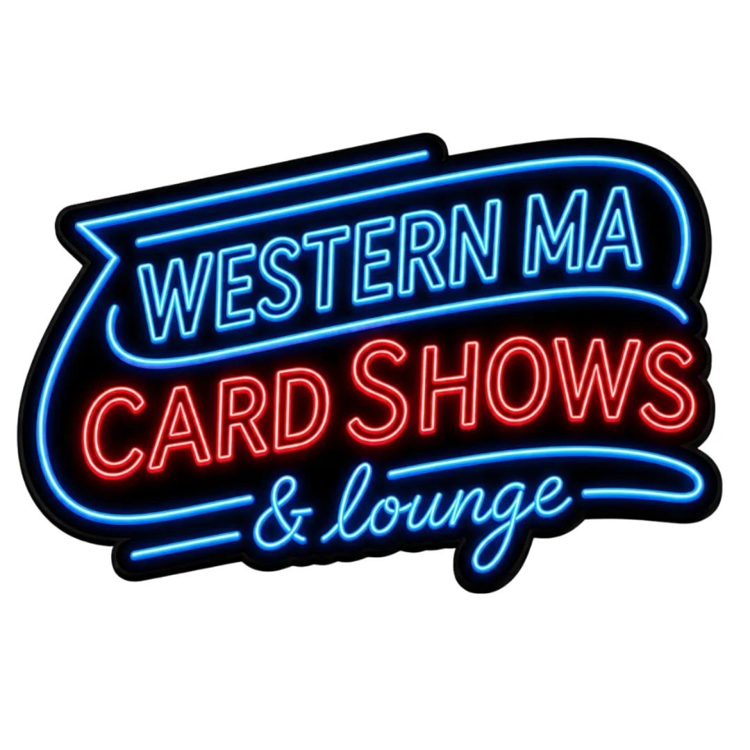 Western MA Card Shows December 12th event poster — Chicopee, MA