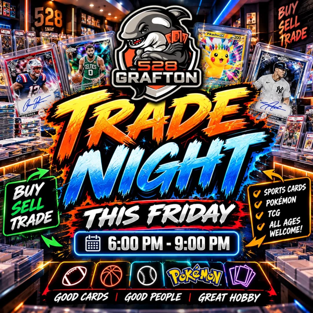 528 Grafton's Monthly Trade Night! event poster