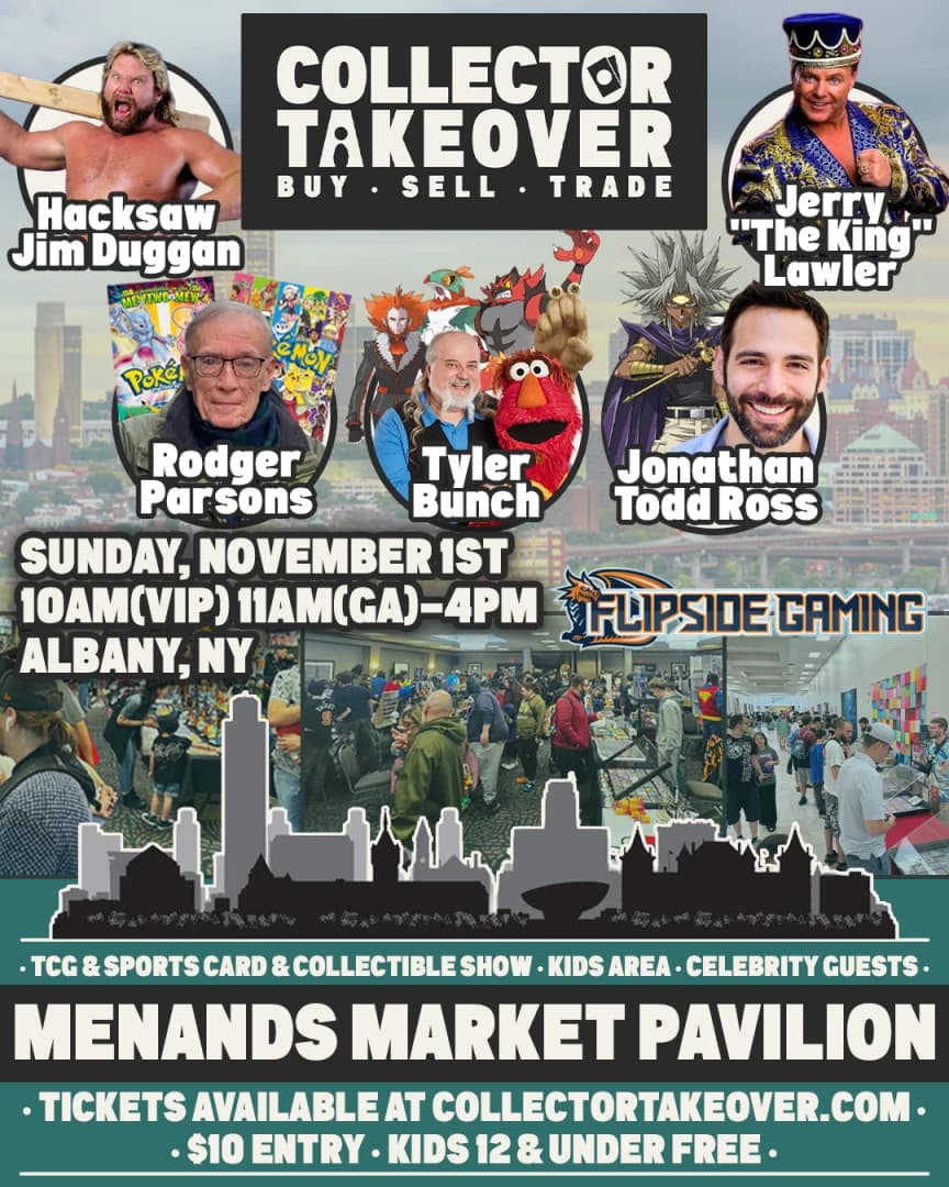 Collector Takeover : Albany event poster — Menands, NY