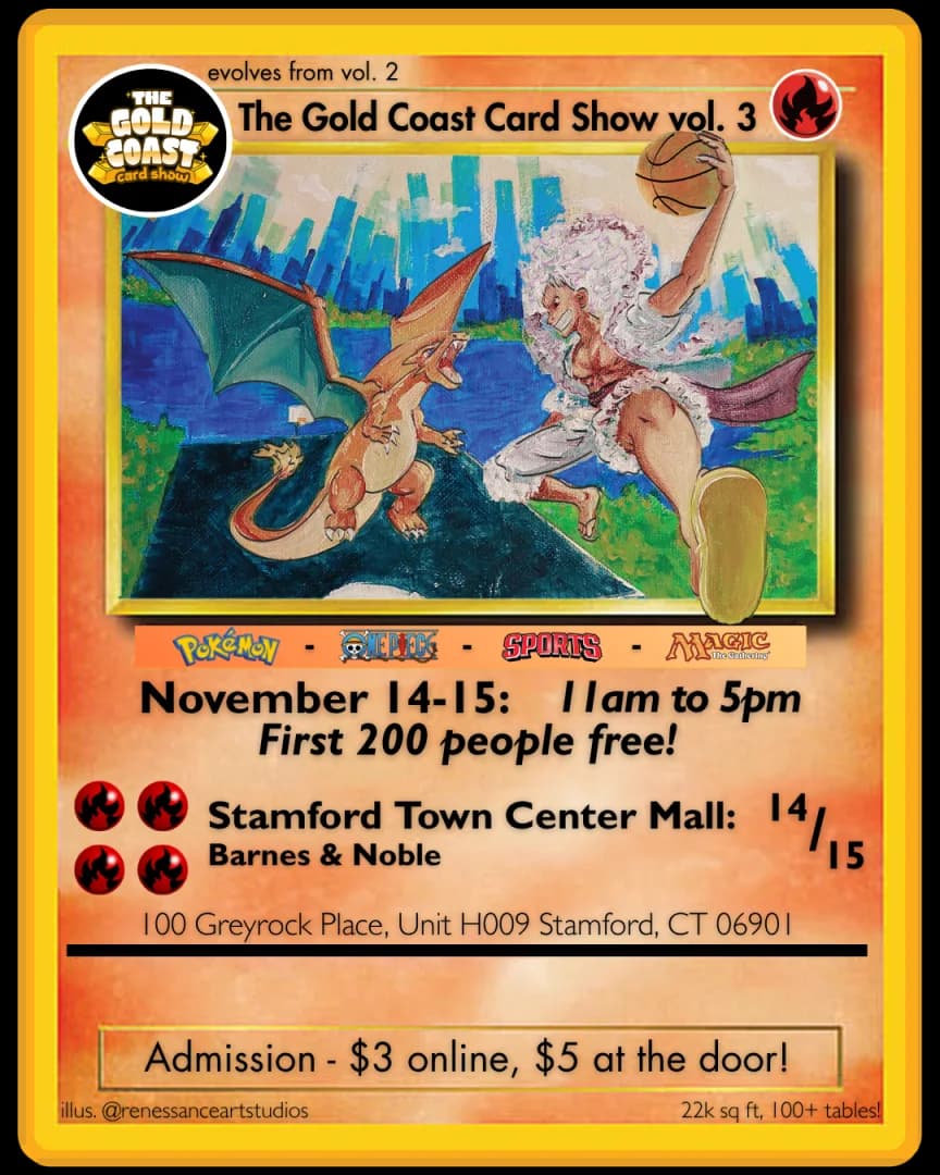Gold Coast Card Show - November poster