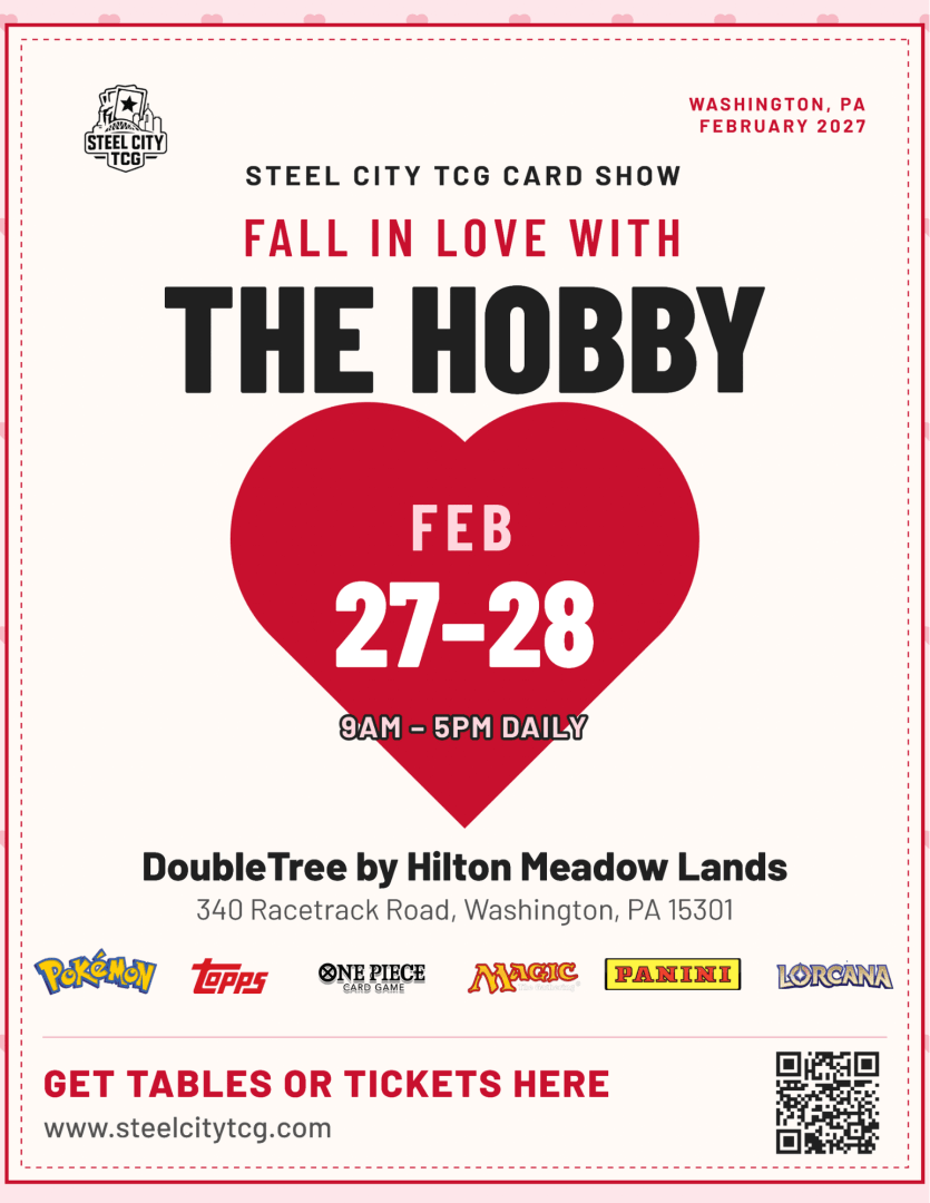 Steel City TCG Show @ DoubleTree By Hilton Washington Meadow Lands Casino event poster — Washington, PA