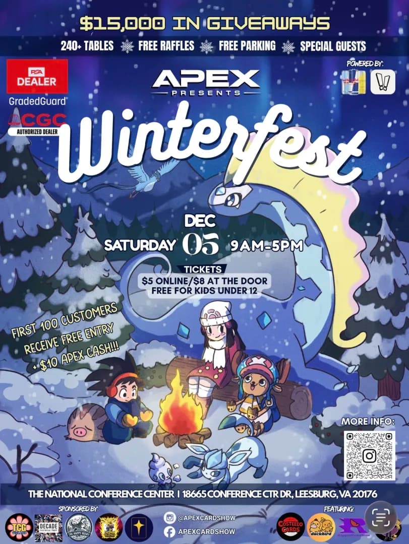 APEX CARD SHOW - WINTERFEST❄️