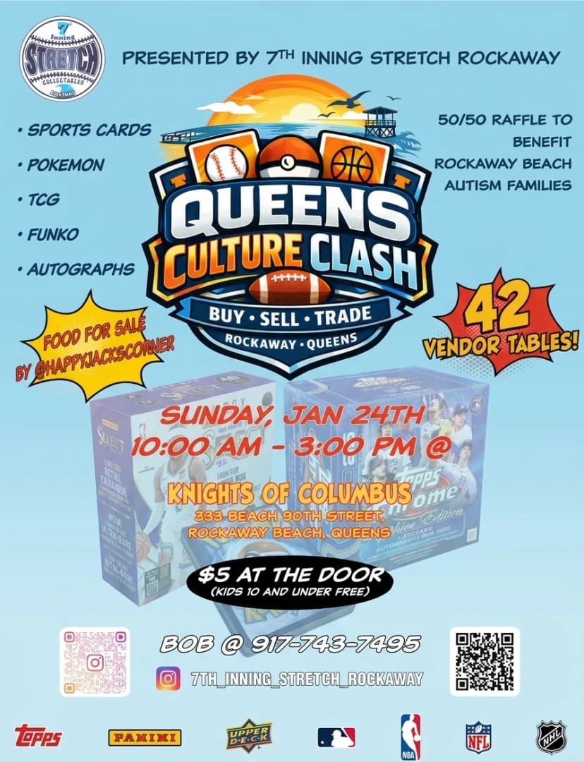 Queens Culture Clash event poster — Queens, NY
