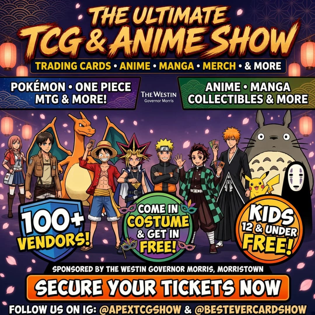 Apex TCG Show - Morristown, NJ [Oct 17th] poster