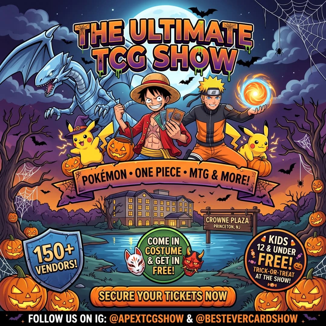 Apex TCG Show - Princeton, NJ! Oct 31st poster