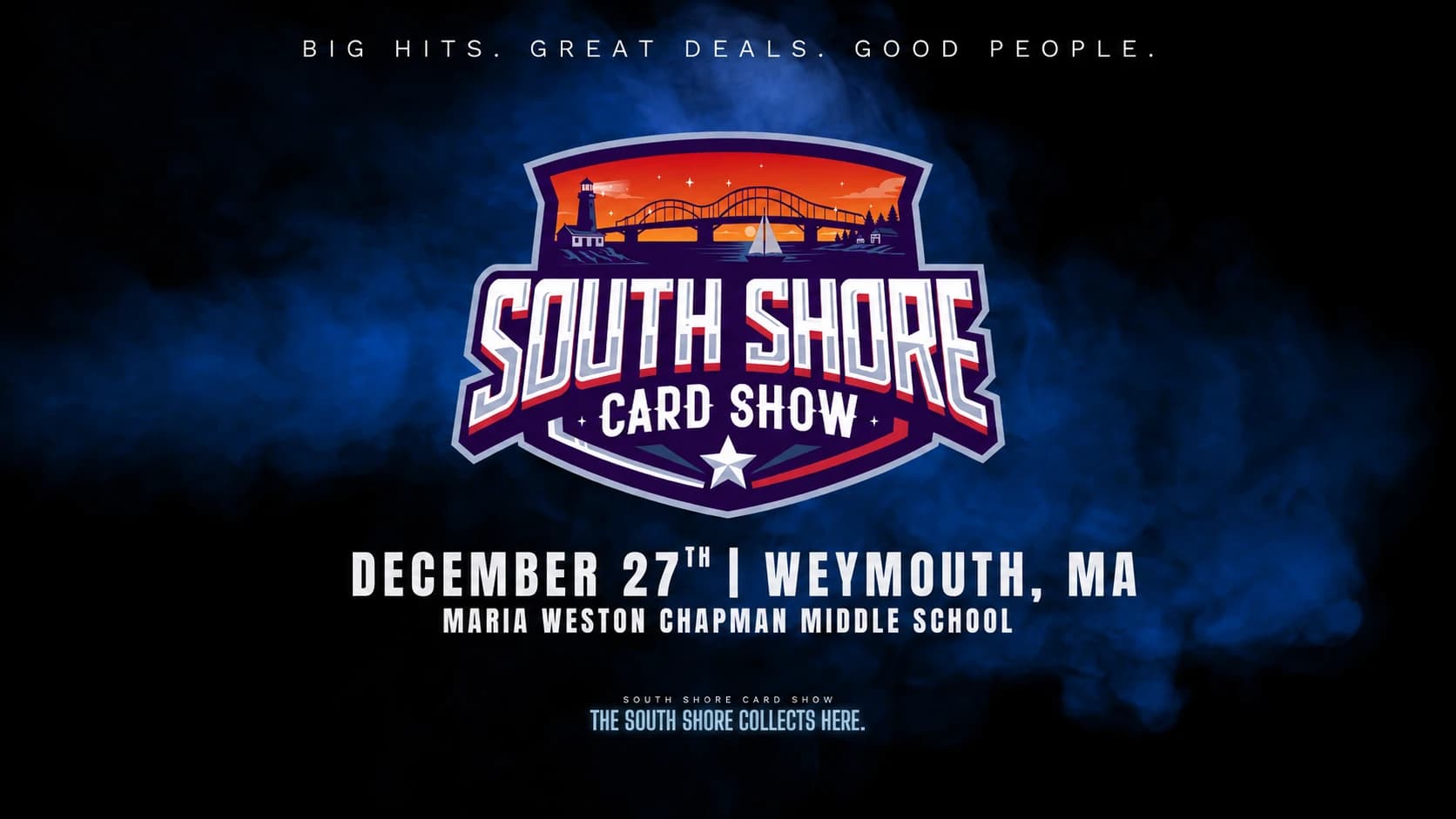South Shore Card Show event poster — Weymouth, MA