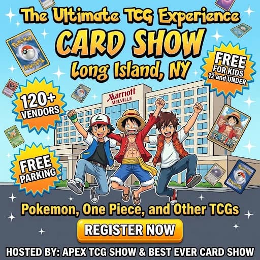 Apex TCG Show - Long Island, NY event poster — Melville, NY