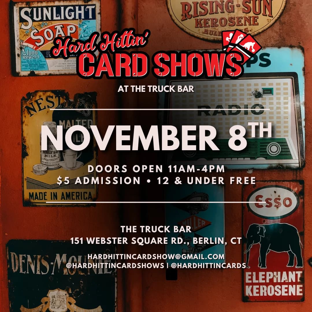 Hard Hittin' @ The Truck Bar event poster — Berlin, CT