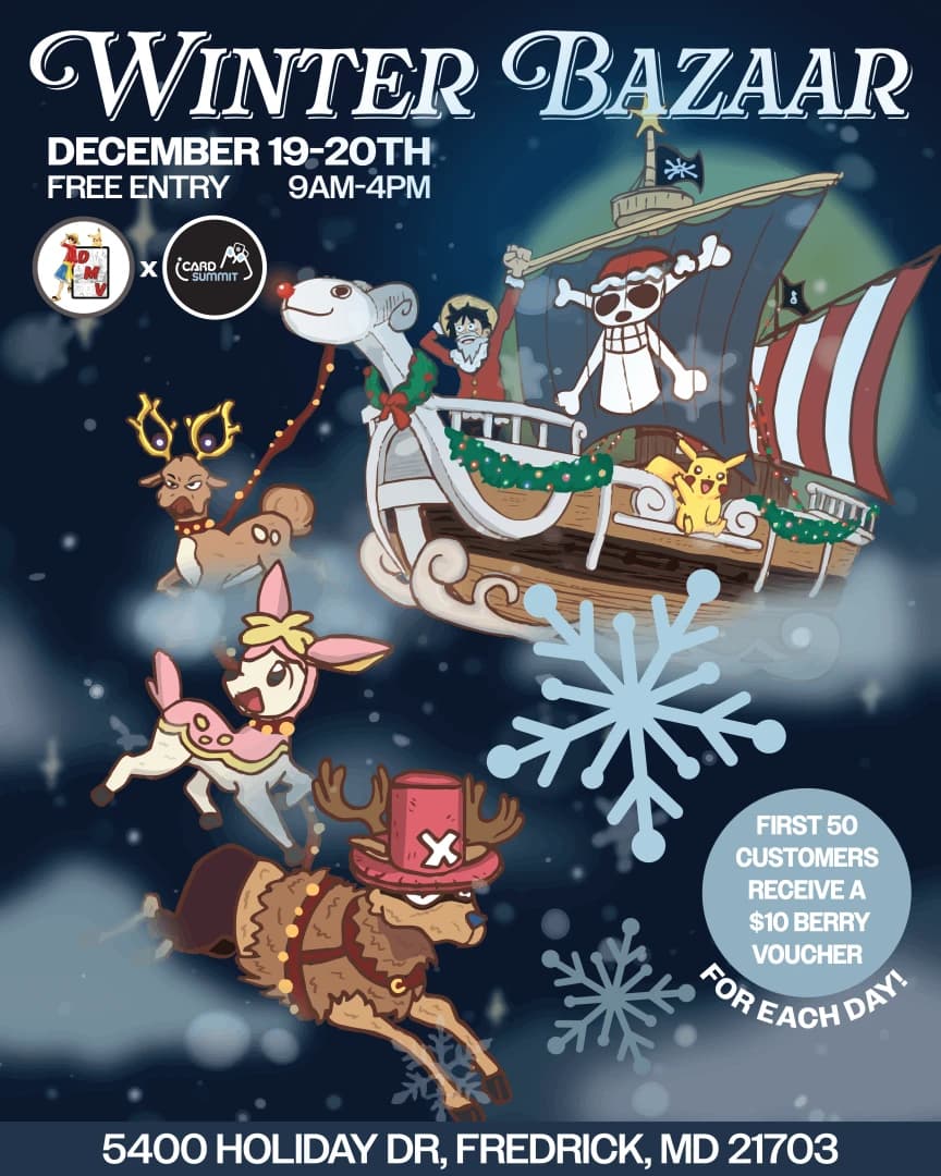 WINTER BAZAAR - DMV x SUMMIT event poster — Frederick, MD