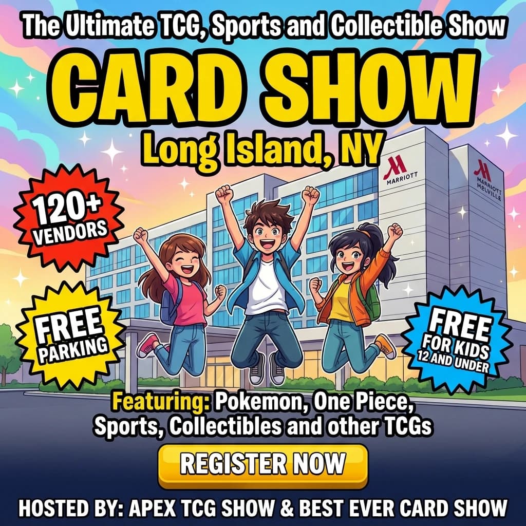 Apex TCG Show - Long Island, NY event poster — Melville, NY